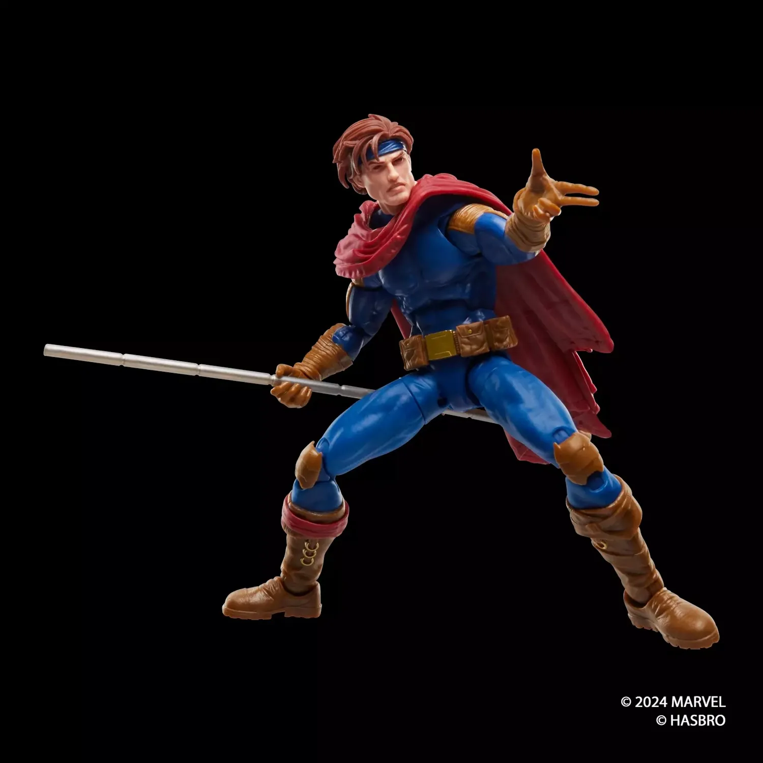 marvel legends series: x-men – gambit figura, 15cm - slika 3