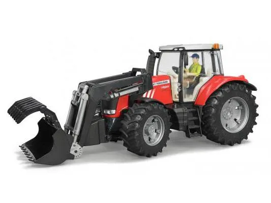 bruder massey ferguson 7624 prednji utovarivač - slika 6