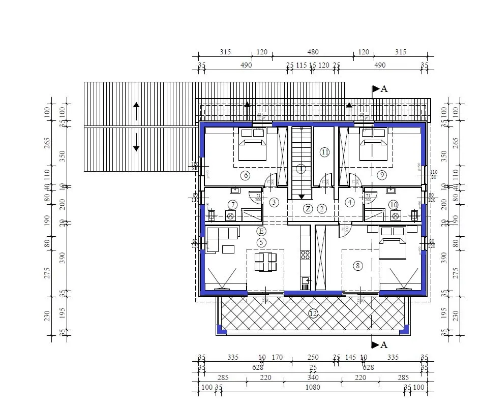 prodaja – novogradnja, 122,56 m², okolica poreča (9 km), nsop-233-2-e - slika 14