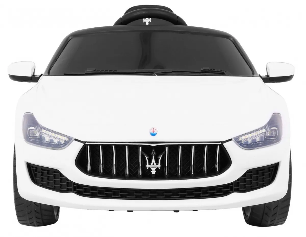 licencirani auto na akumulator maserati ghibli - bijeli - slika 3