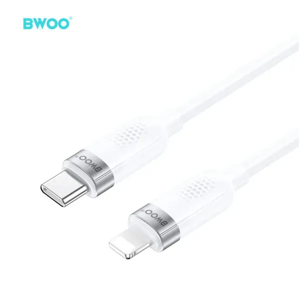 usb-c na lightning kabel za brzo punjenje 27w 1m max bwoo - slika 3
