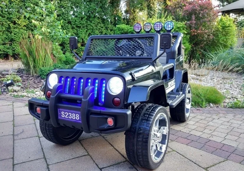 auto na akumulator s2388 jeep 4x4 - crni - slika 2