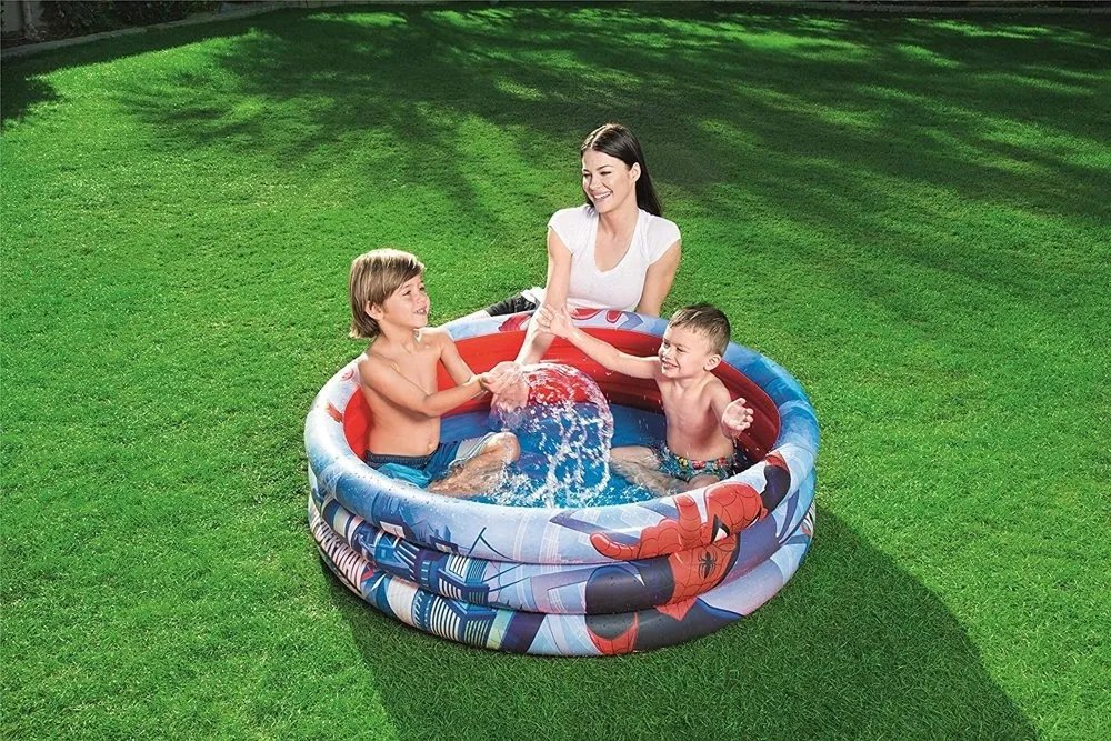bazen na napuhavanje spider-man 122 x 30 cm bestway 98018 - slika 3