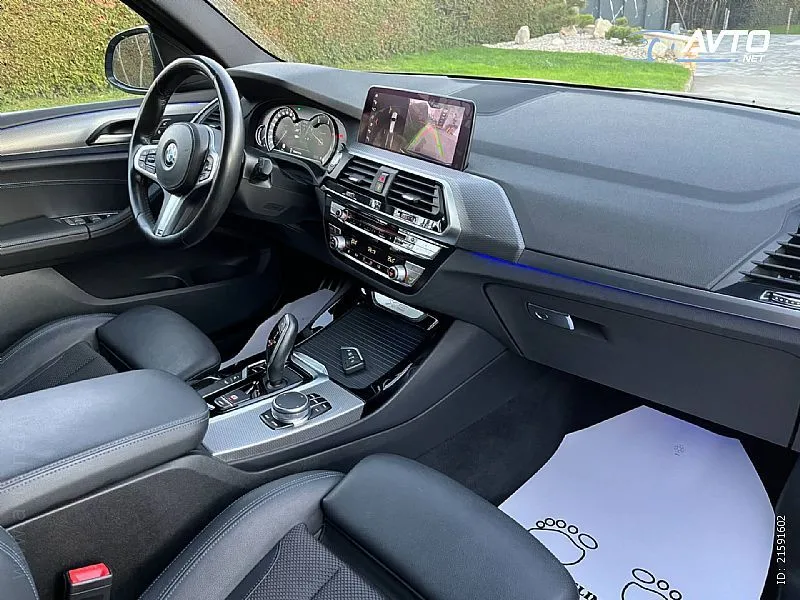 bmw x3 serije: xdrive20d m-sport-1 owner-led-kamera-alu-navi - slika 12