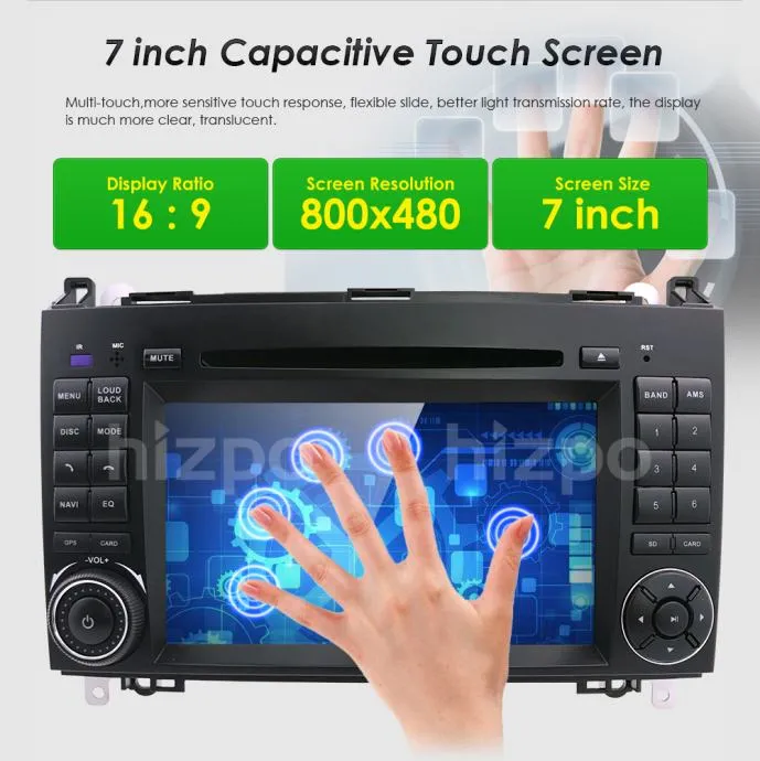 2din radio mercedes a klasa original - slika 5
