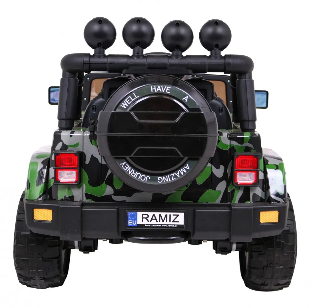 auto na akumulator full time 4wd 4x4 - army - slika 3