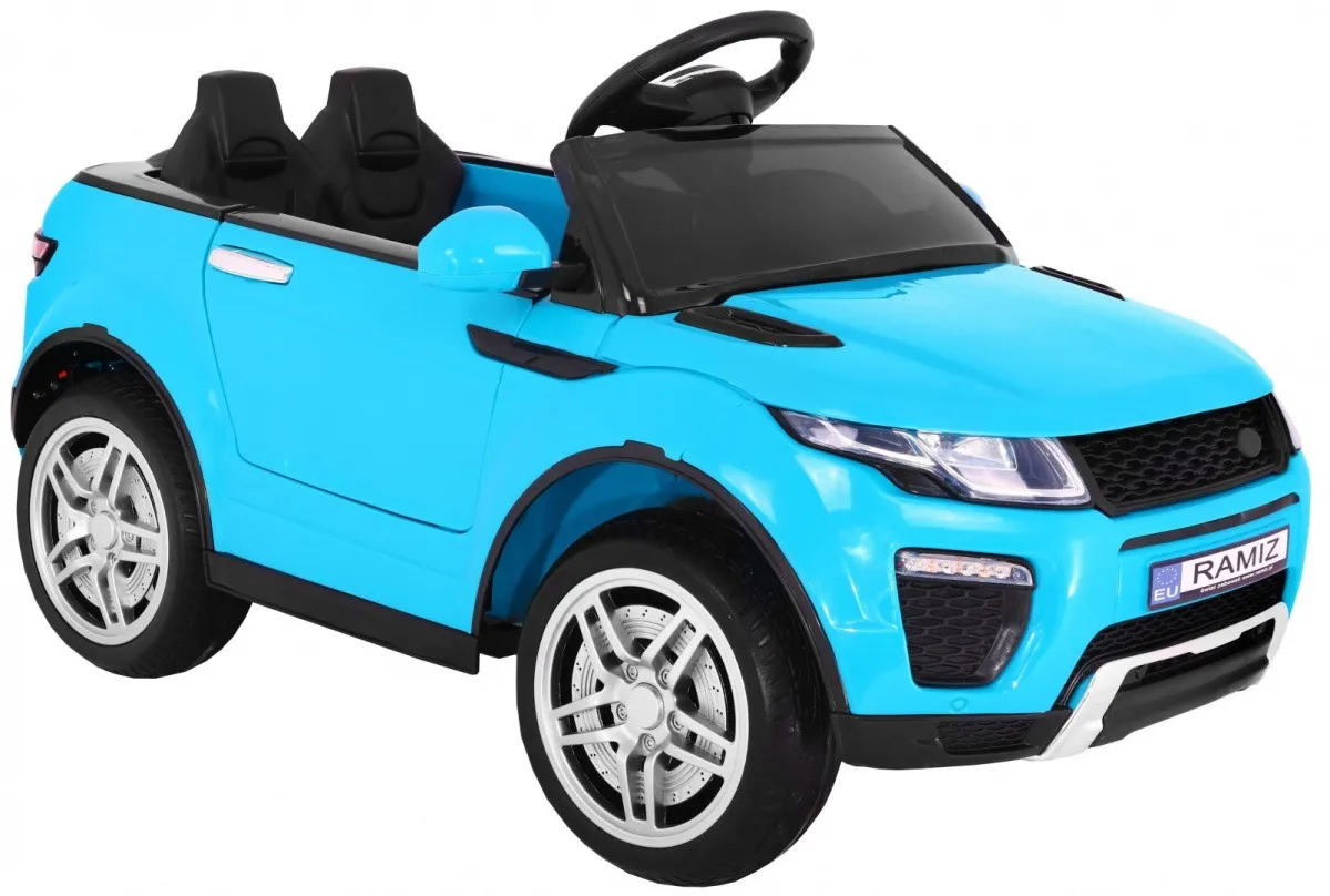 auto na akumulator rapid racer - plavi - slika 7
