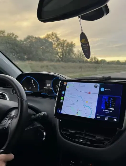 peugeot 2008 208 2011-2018 multimedija android navigacija kamera ekran - slika 17