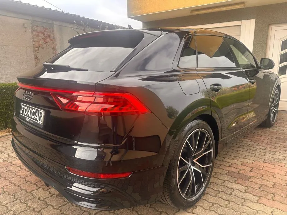 audi q8 50tdi s-line quattro 210kw 2020g black paket top stanje - slika 9
