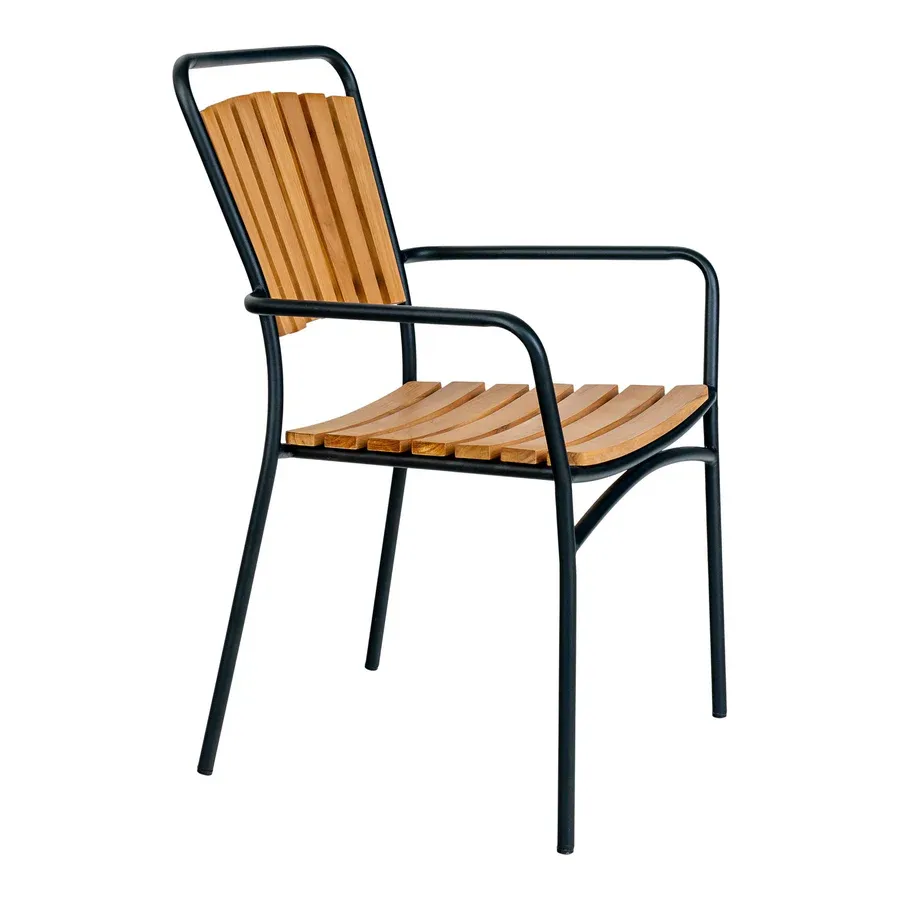outdoor stolica cleveland, materijal: tikovina - slika 3