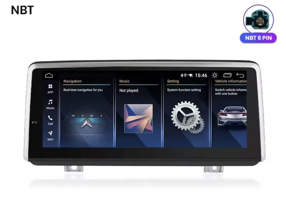 bmw f45 f46 f87 2013-2021 original multimedija navigacija android 2din - slika 3