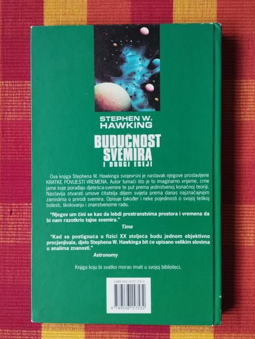 stephen w. hawking - budućnost svemira i drugi eseji - slika 2
