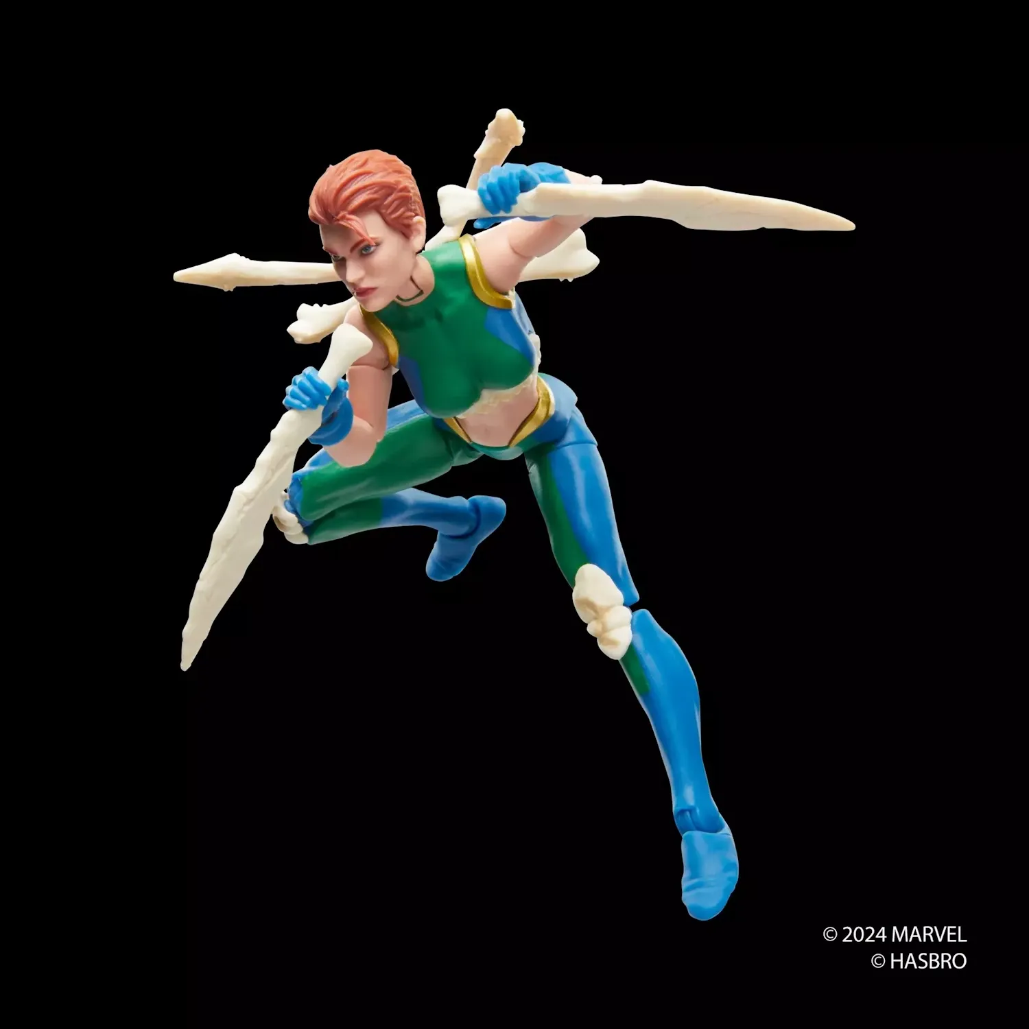marvel legends series: x-men – marrow figura, 15cm - slika 3