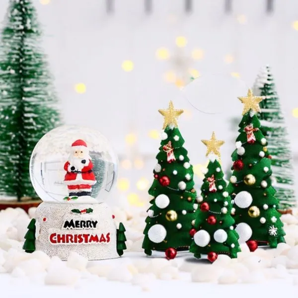 božićna kugla - santa - slika 4