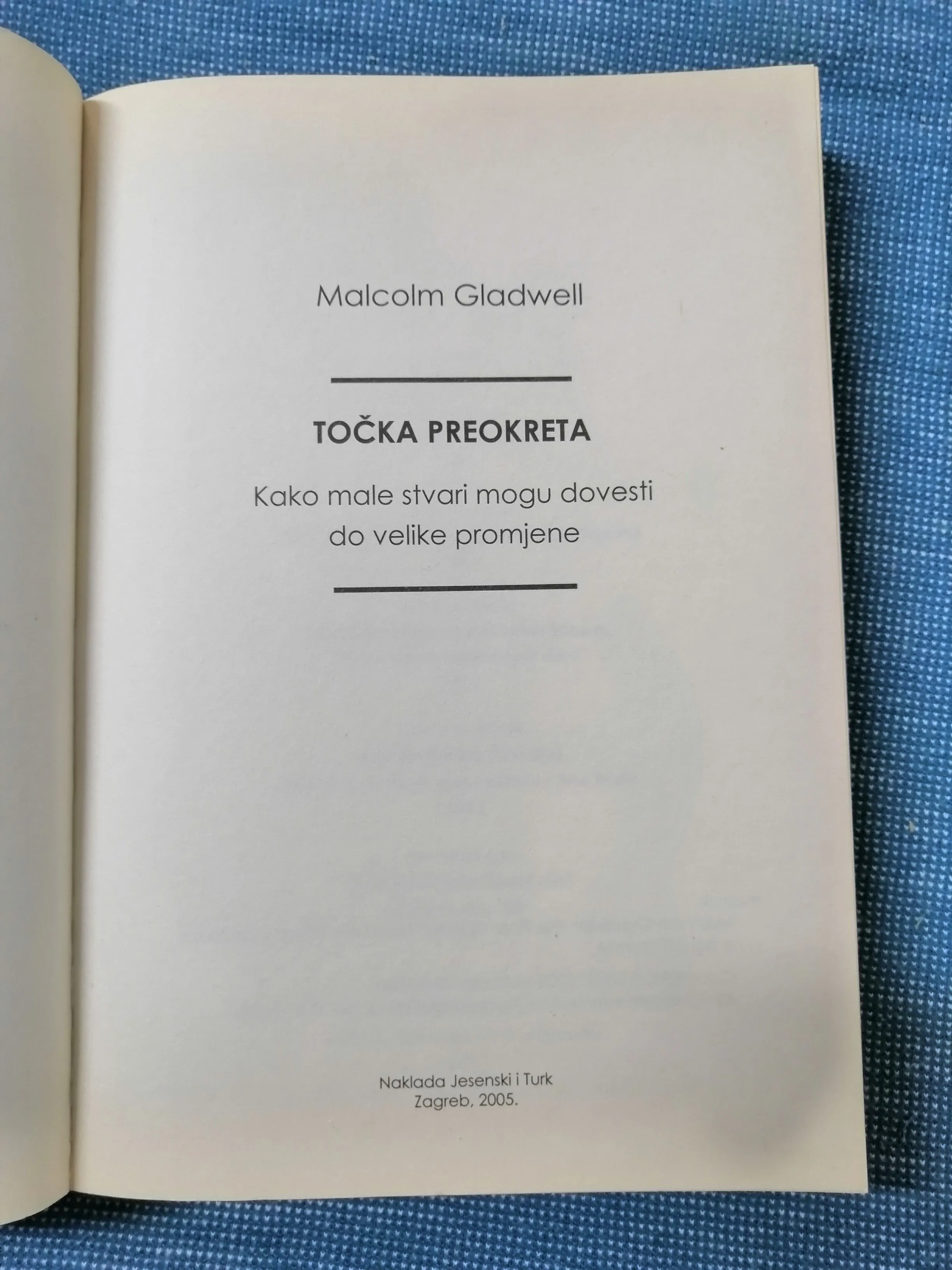 malcolm gladwell – točka preokreta - slika 2