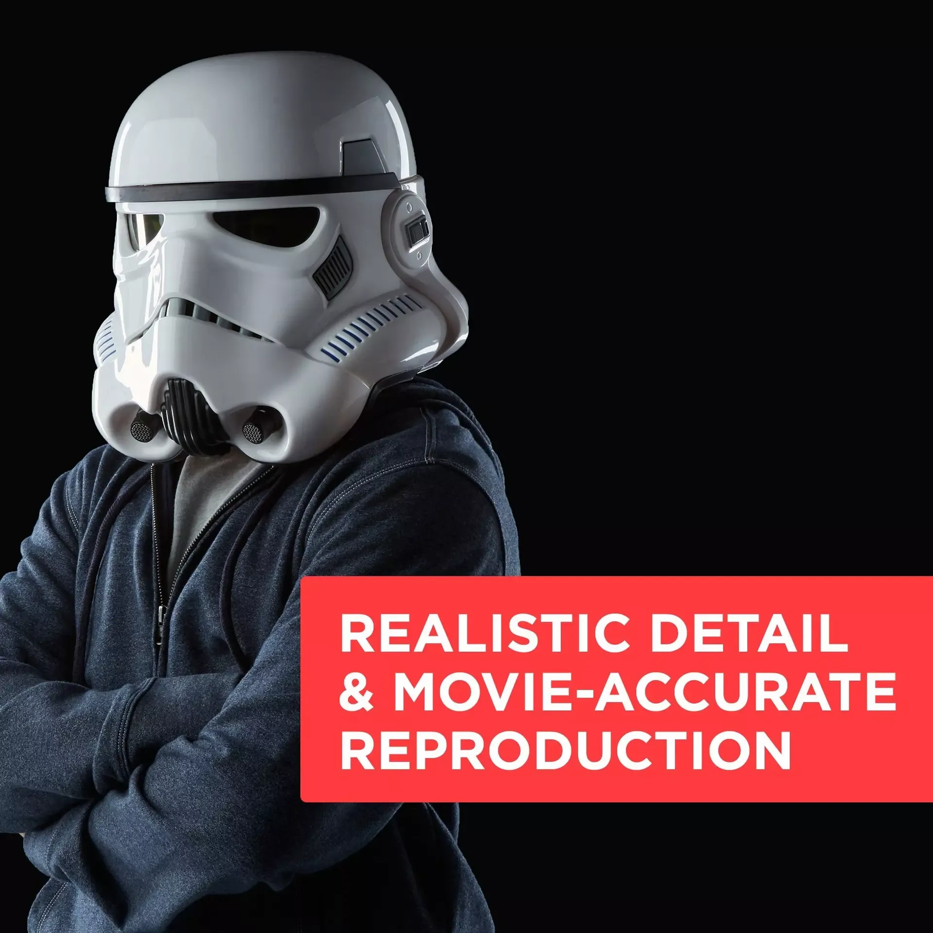star wars: the black series – imperial stormtrooper electronic helmet - slika 6