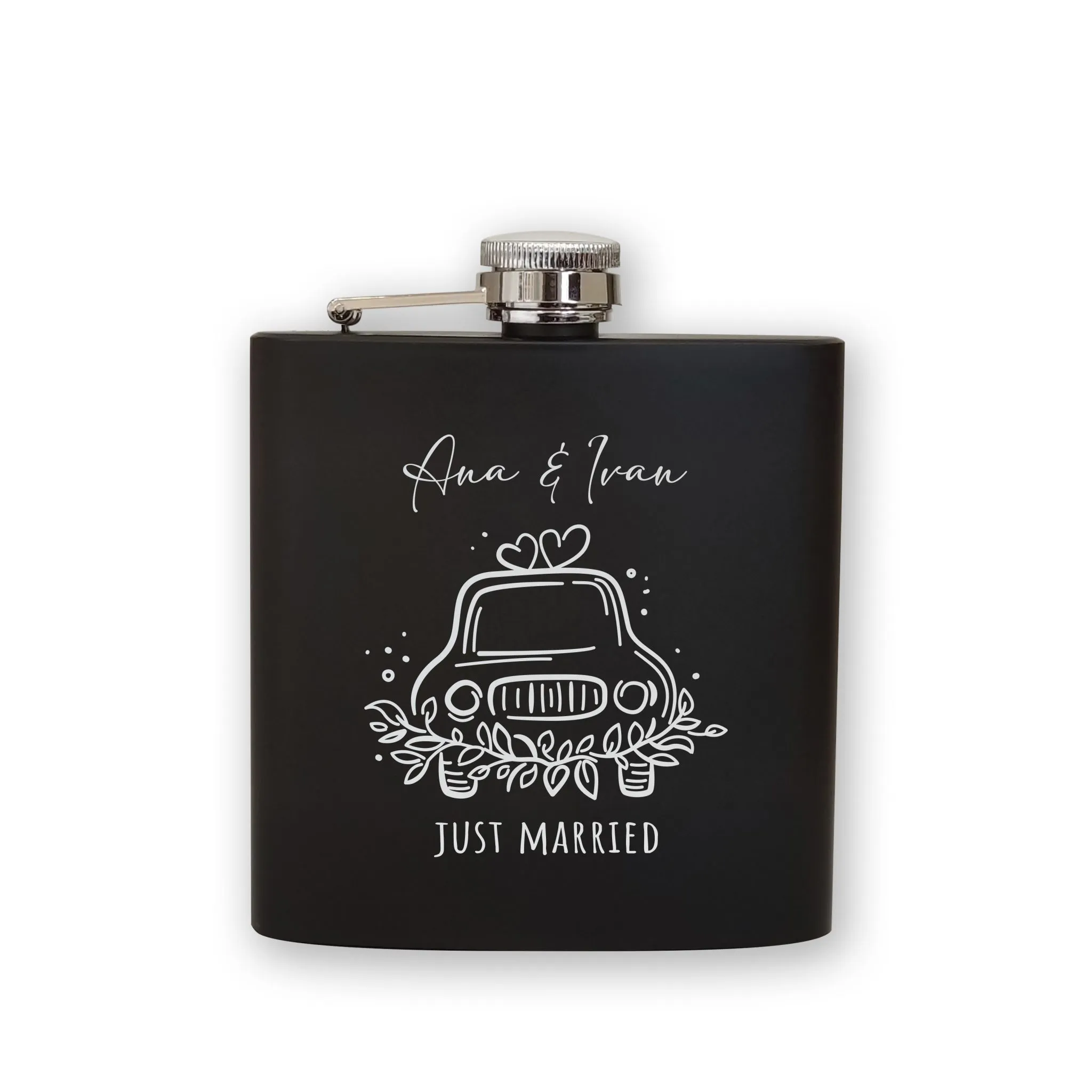 Crna pljoska – just married - Osijek