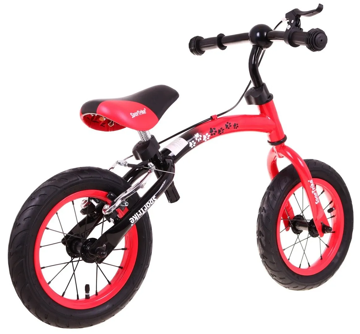 bicikl bez pedala boomerang - crveni - slika 2