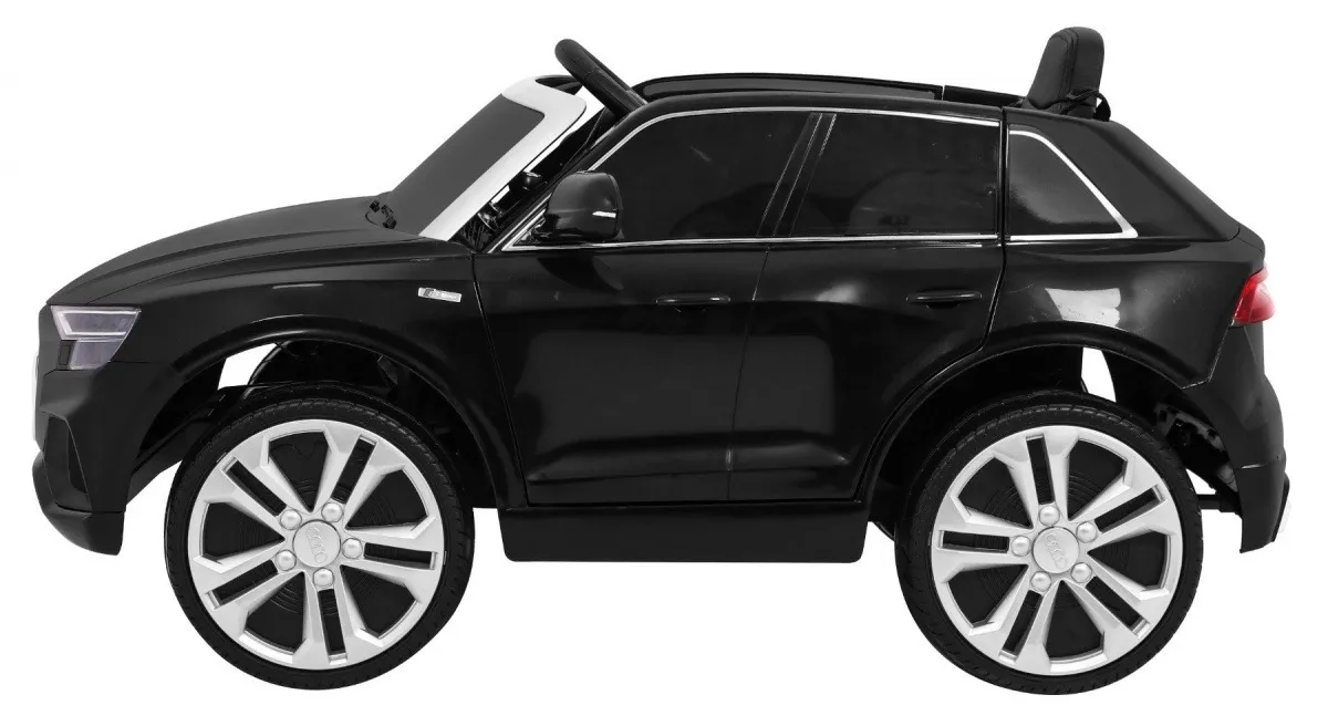licencirani auto na akumulator audi q8 lift - crni - slika 2