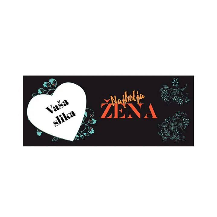 čokolada personalizirana – najbolja žena - slika 2