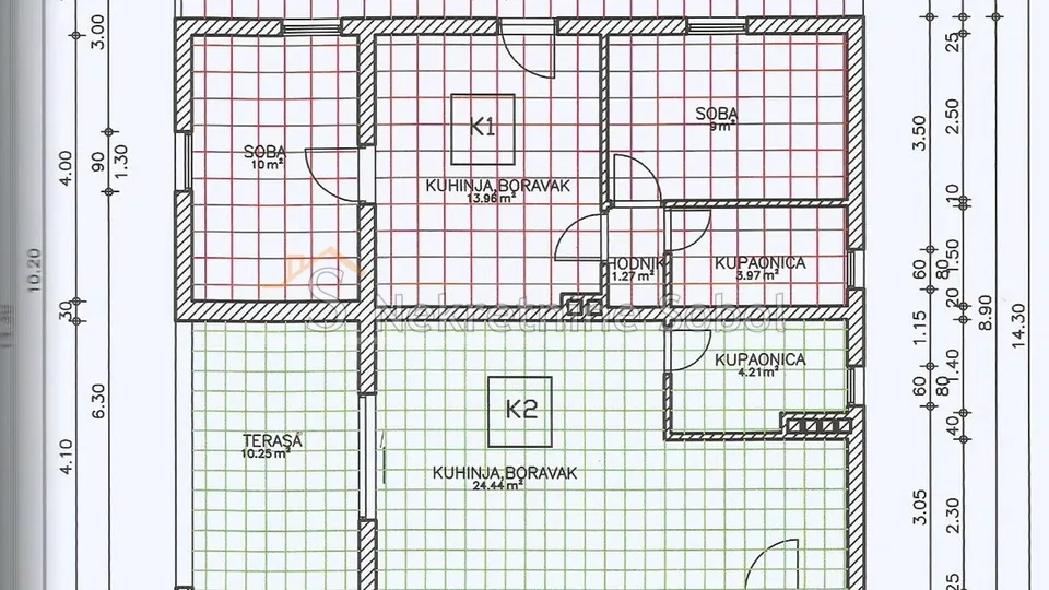 mali lošinj - 3s+db, 90.52 m2 prodaja - slika 14