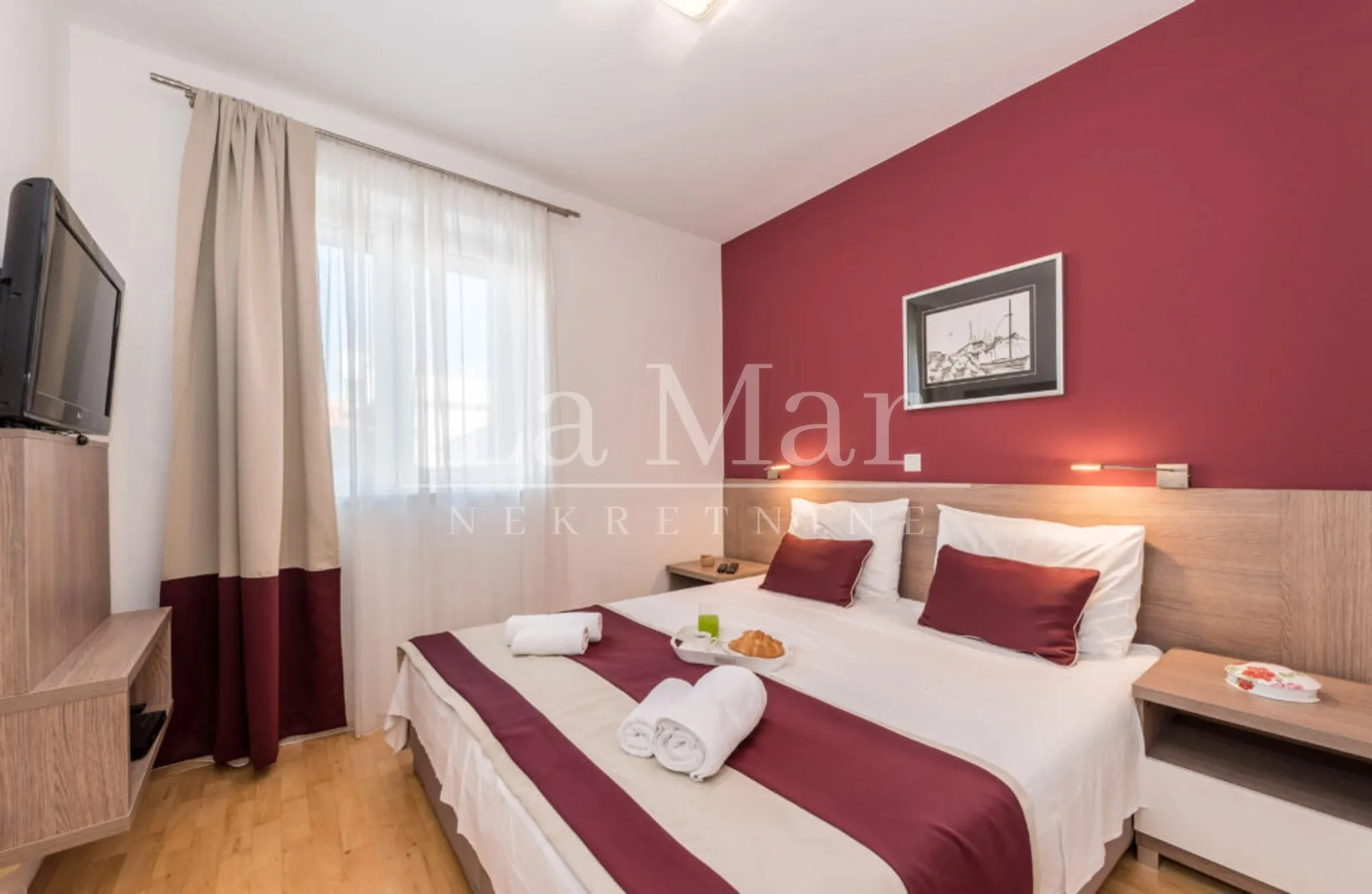 novalja- apartman prvi red do mora- e6 - 79.86 m2- ii. kat - slika 7