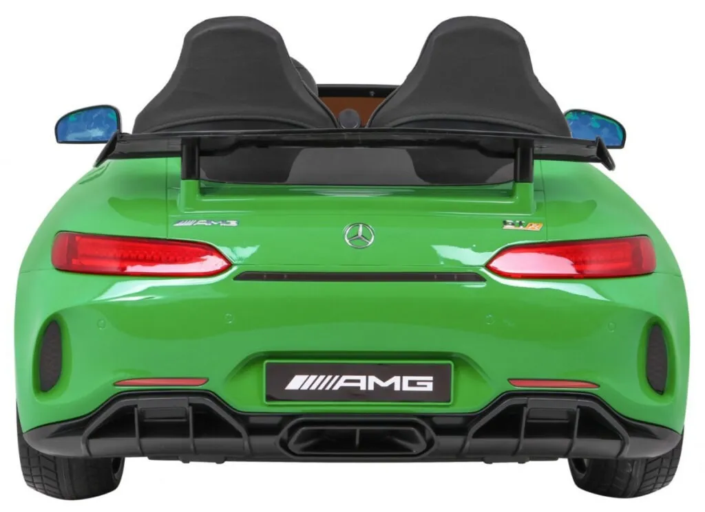 licencirani auto na akumultor mercedes benz gt r 4 x 4 - zeleni - slika 11