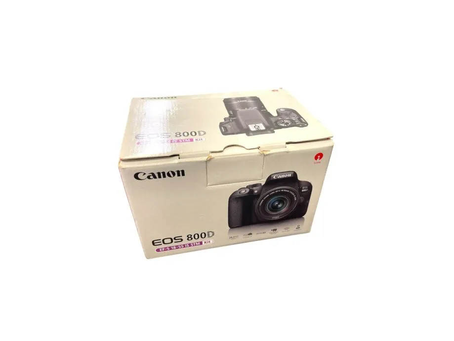 fotoaparat canon 800d i objektiv canon 18-55mm / r1, rate! - slika 5