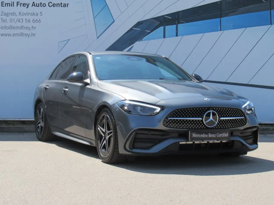 mercedes-benz c-klasa 200 d amg line - slika 4