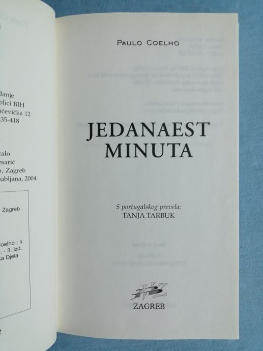paulo coelho – jedanaest minuta [aa35] [b42] - slika 2