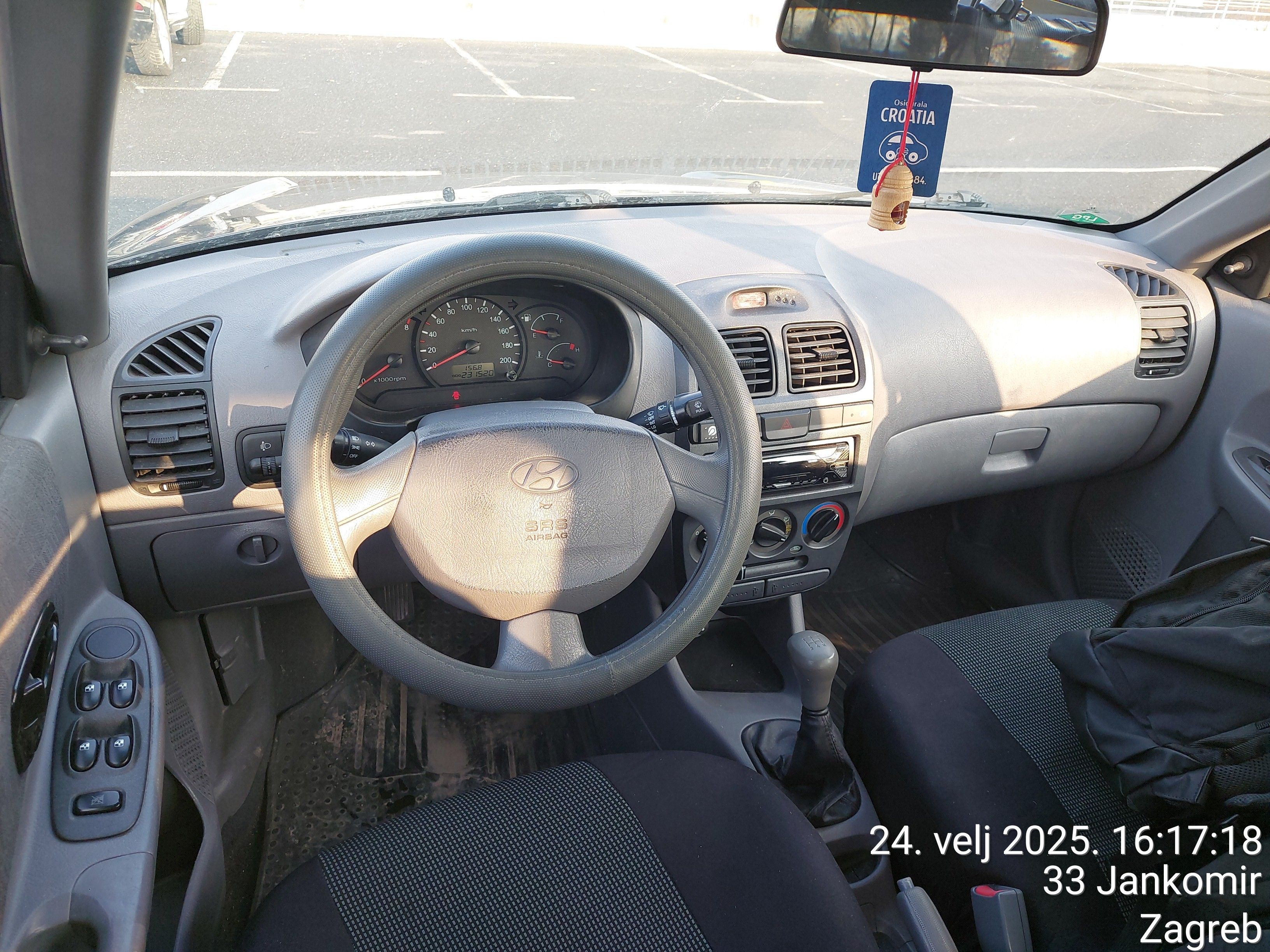 hyundai accent 1,3 benzin + lpg prodajem, cijena 1000 eur - slika 3
