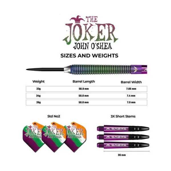 john o shea the joker coral 95% 24g - slika 3