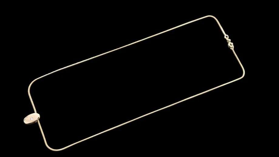 zlatni lančić s dijamantnim privjeskom 4.00g (14k) / r1, rate !! - slika 3