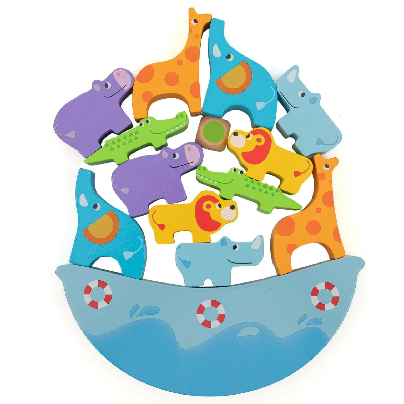 Montessori drvena slagalica ravnoteže – životinje - Zagreb