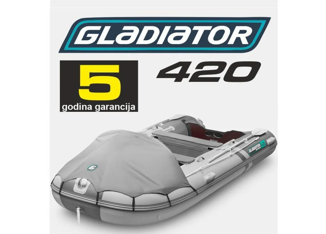 Gumenjak Gladiator C 420 Al (sivi) -5 Godina Garancija - Buzin, Zagreb