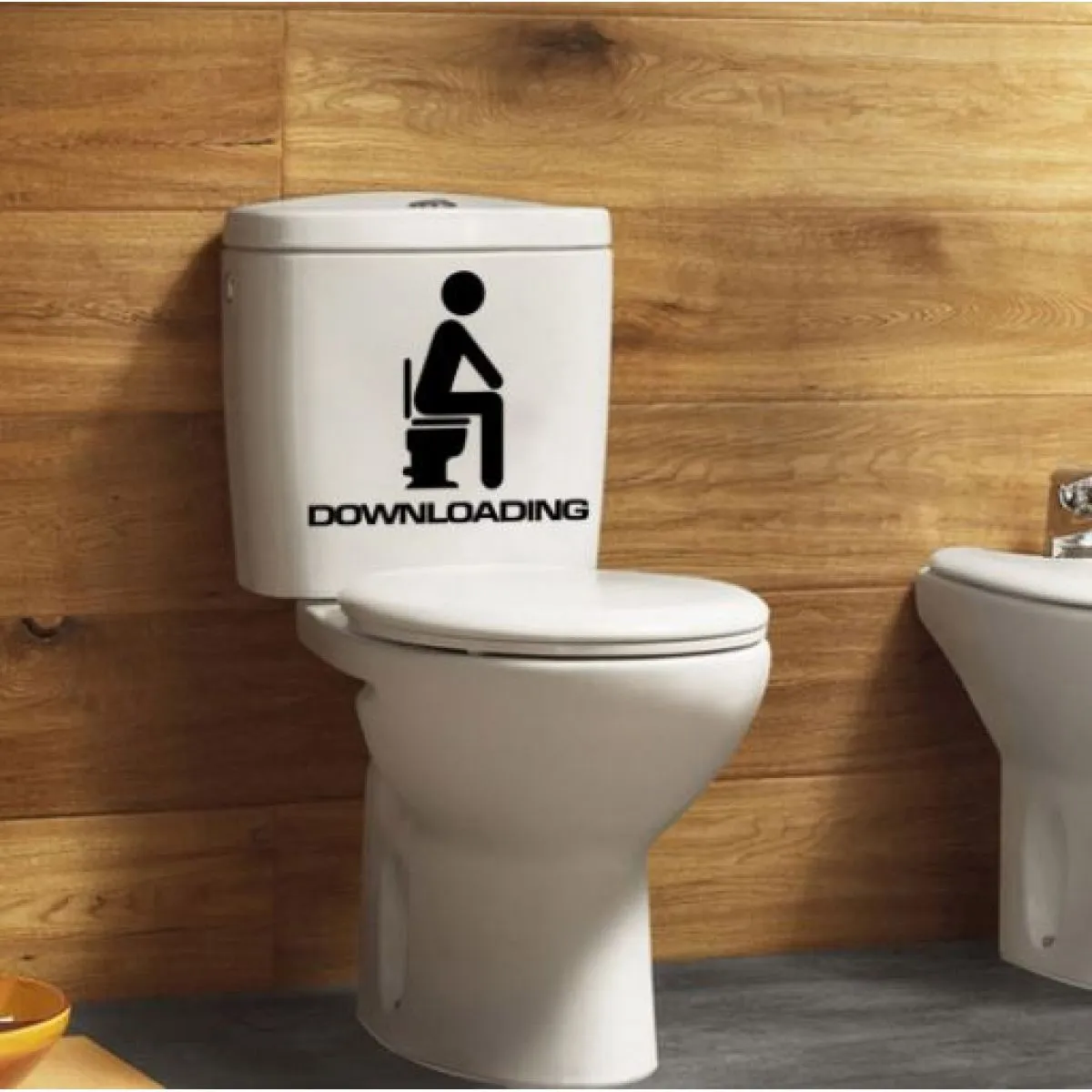 Naljepnica za za wc školjku Downloading - Zagreb