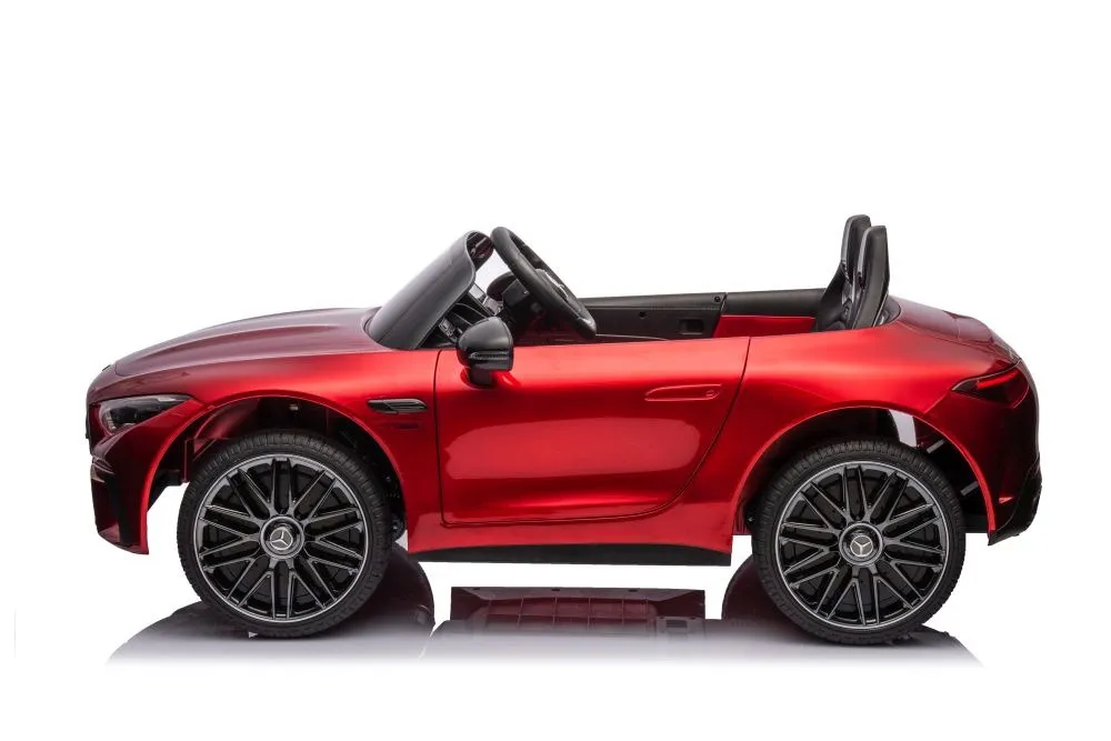licencirani auto na akumulator mercedes amg sl63 - crveni/lakirani - slika 8