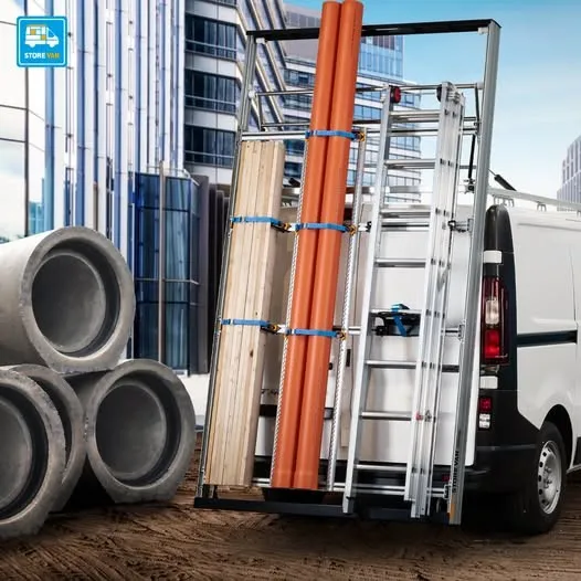 spuštajući krovni nosač za kombi vozila | store van space up dynamic - slika 6