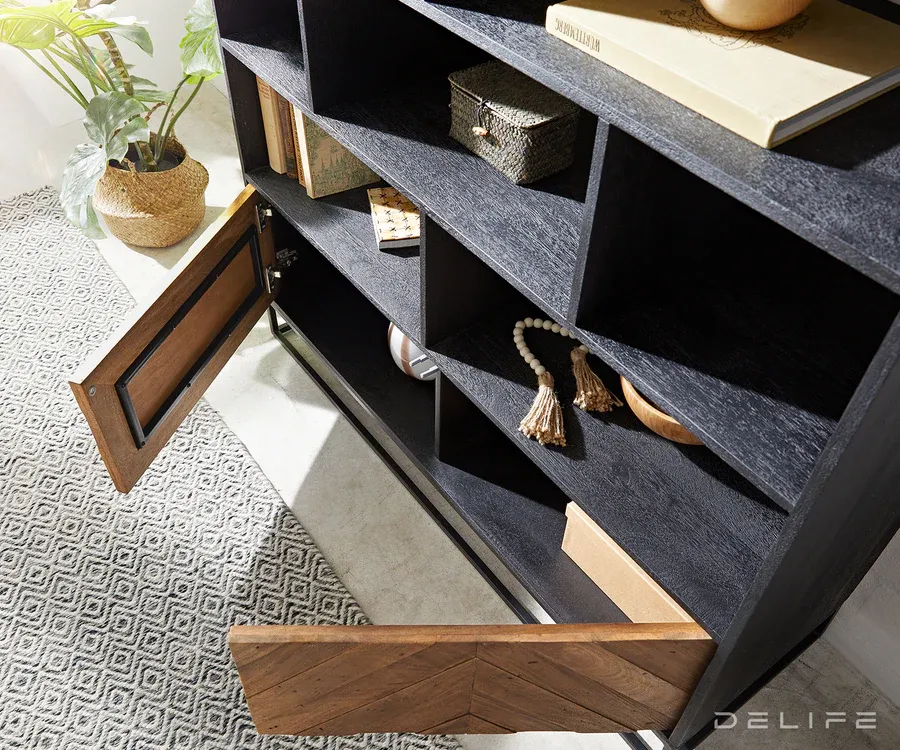 visoka komoda famke 120cm, materijal: mango - slika 5
