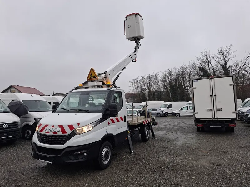 iveco daily 35s14*dizalica košara sa stopama*klima*navigacija* - slika 24