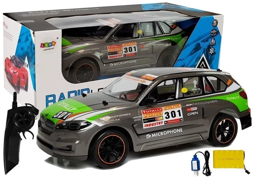 Auto na daljinsko upravljanje Sports Car R/C 1:10 2.4G - sivi - Mursko Središće