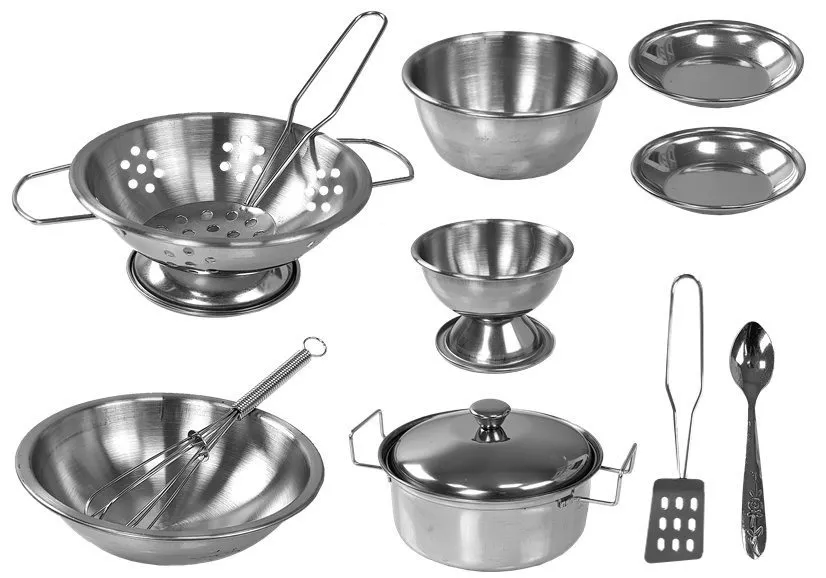 drvena kuhinja emma mint + nehrđajući kuhinjski dodaci - slika 6