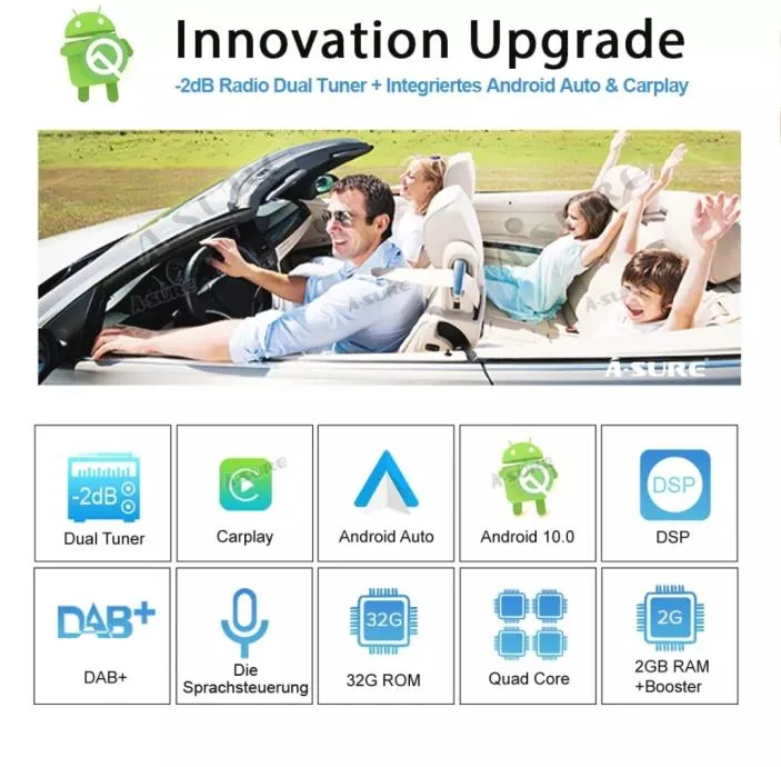 audi tt 2006 - 2014 original android 2din radio parking kamera - slika 9