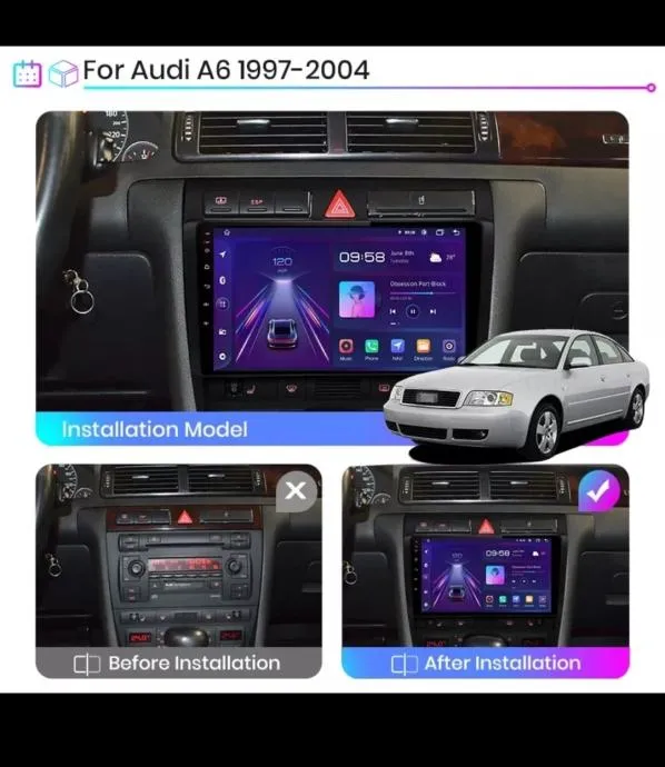 original android za audi a6 s6 c5 1997-2004 multimedija wifi kamera - slika 7