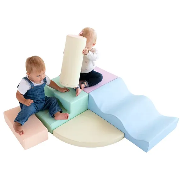 set od 6 pjenastih blokova soft play - svijetlo pastelna boja explorer - slika 27