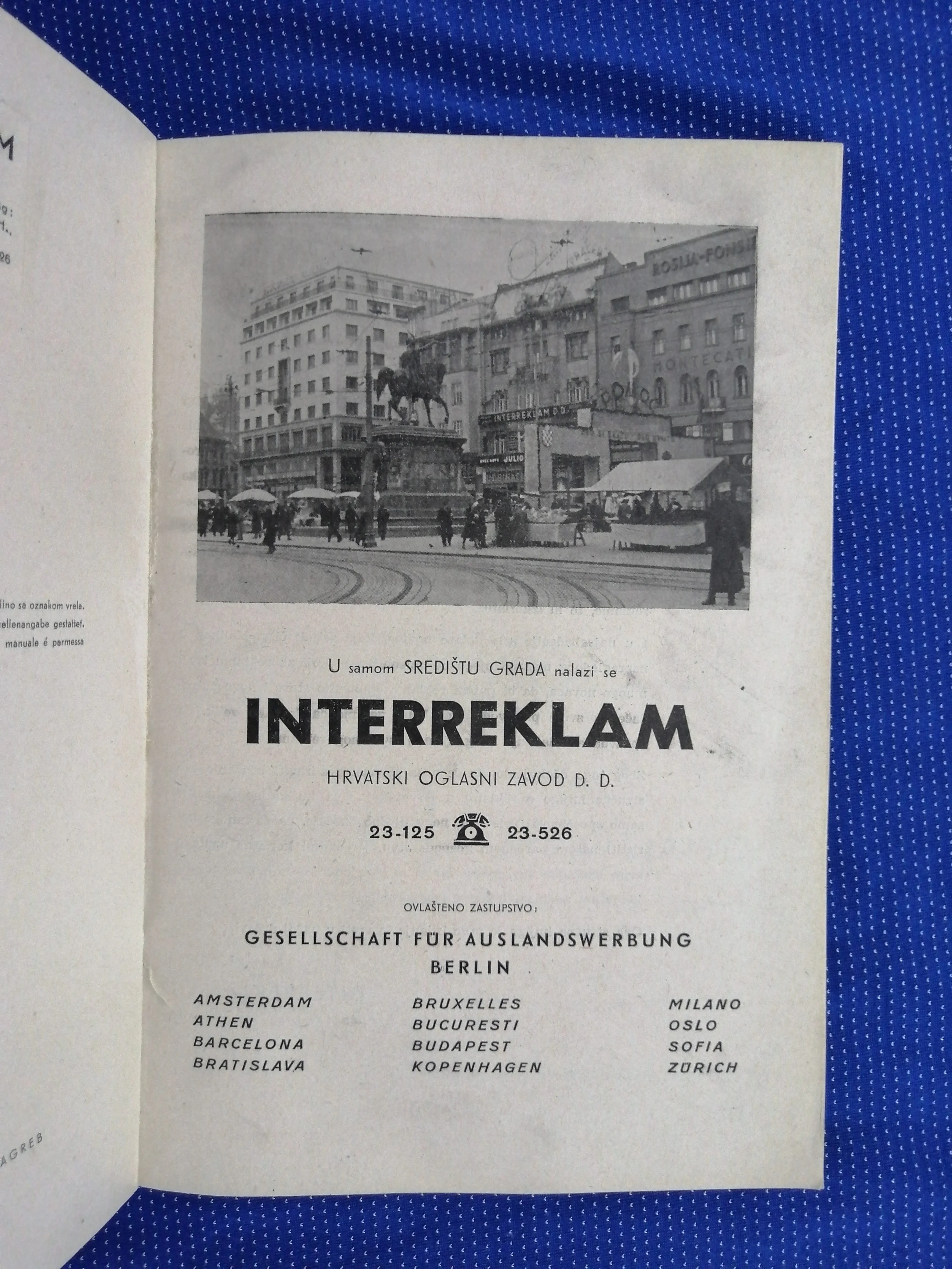 interreklam 1942. (gospodarski adresar i imenik ndh) - slika 2