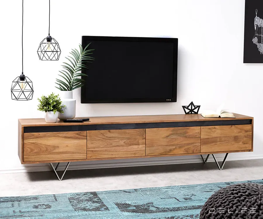 Komoda Stonegrace 200cm, Materijal: Bagrem - Čakovec