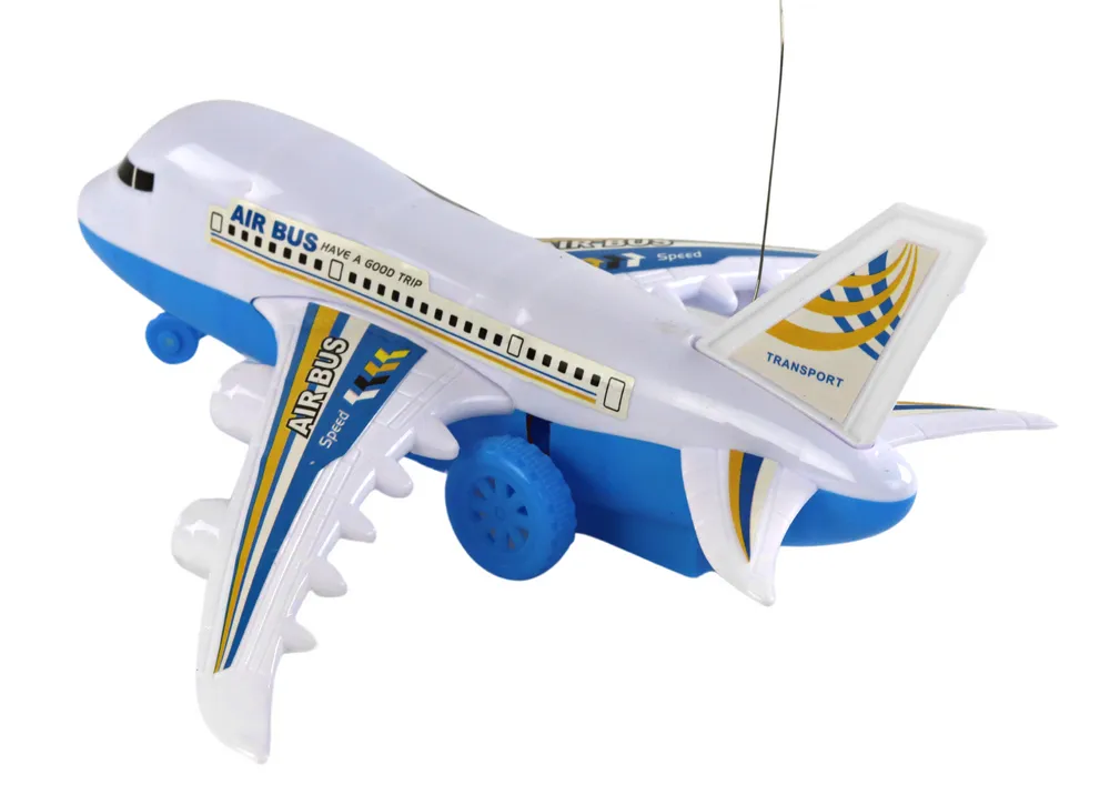 passenger airplane remote controlled r/c lights white diy - slika 2