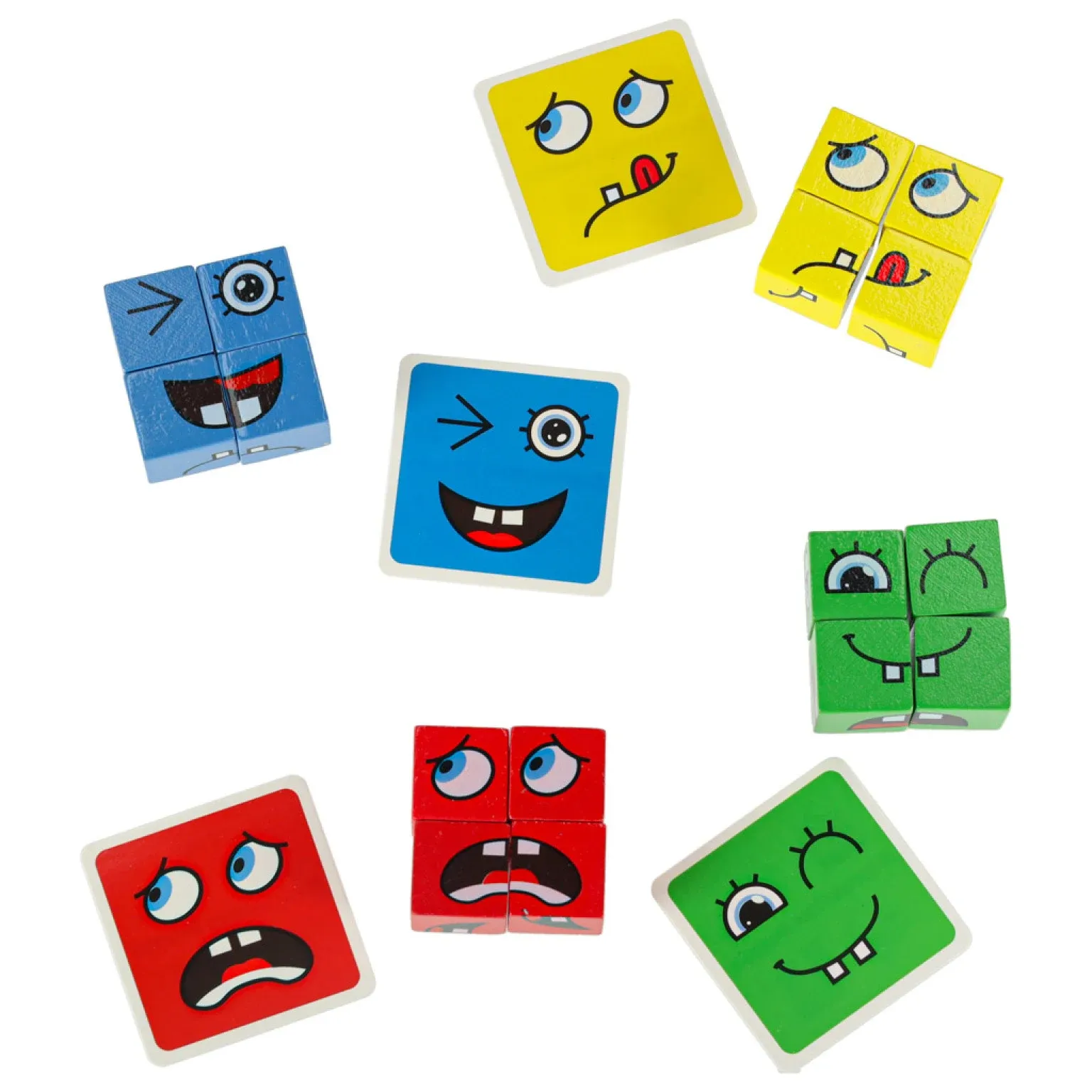 montessori kocke igra slaganja – emocije - slika 7