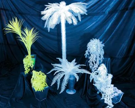 europalms yucca palm tree, uv-green, 90cm - slika 3